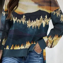 StyleCast Women Printed Round Neck Sweatshirt-picture-38