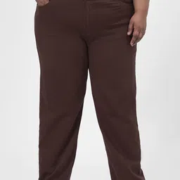 Kraus Jeans Women Plus Size Straight Fit High-Rise Jeans-image-34