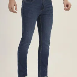Greenfibre Men Slim Fit Light Fade Stretchable Jeans image 2