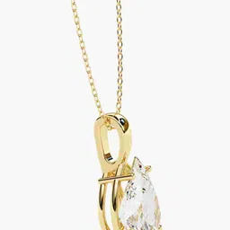 VALANOVA BIS Hallmark 14K Gold Diamond Studded Pendant 0.84g image 5