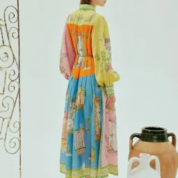 Routes by All About You Print Shirt Midi Dress image 2