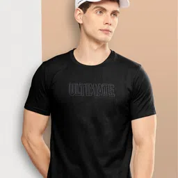 INVICTUS Typography Printed Cotton T-shirt-picture-25