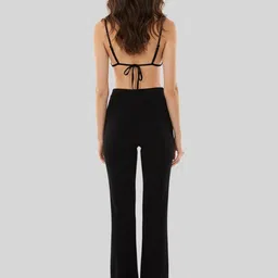 LULU & SKY Shoulder Straps Sleeveless Crop Top & Trousers image 2