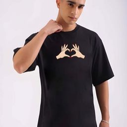 KAIDO Graphic Printed Round Neck Drop-Shoulder Sleeves Cotton Oversized T-shirt-picture-47