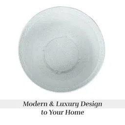 Kuber Industries White 6 Pieces Flower Pot With Plates image 5