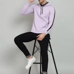 OGEN Men Printed Hooded Sweatshirt image 2