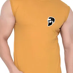 Blisstone Men Solid Round Neck Slim Fit T-shirt image 3