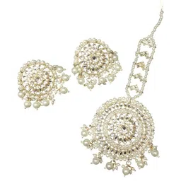 MYSTERIOUSMART Circular Drop Earrings image 1