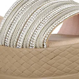 Inc 5 Embellished Ethnic Wedge Sandals image 2