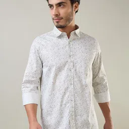 TIM PARIS Men Classic Floral Printed Casual Shirt-picture-36