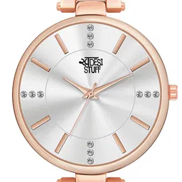 SWADESI STUFF Women Dial & Straps Analogue Watch SDS 153 SILVER image 2