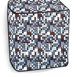 The Furnishing Tree Washing Machine Cover Abstract Pattern Grey Compatible for Whirlpool 6.5Kg Semi image 2