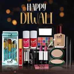 G4U Set Of 16 Karwa Chauth Special Makeup Combo image 1