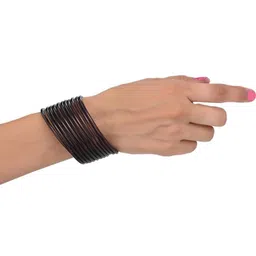 SOMIL Red Alloy Bangle image 5