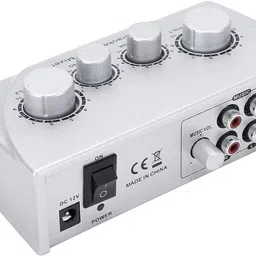 kh Professional_Karaoke System Karaoke Player Compact Stereo Mixer Console Powered Sound Mixer image 5