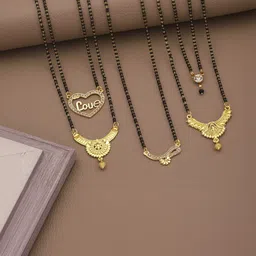 VEMISHTI Gold-Plated Mangalsutra-picture-10