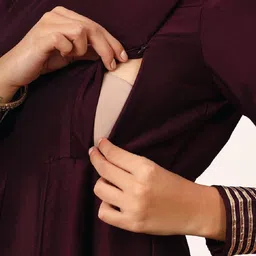 Putchi Maternity Fit & Flare Maxi Dress image 5