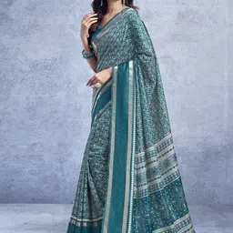 VRAGI Warli Zari Saree image 1