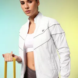 HRX by Hrithik Roshan Mock Collar Training Sporty Jacket image 1