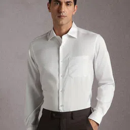 Louis Philippe Long Sleeves Pure Cotton Formal Shirt-image-57