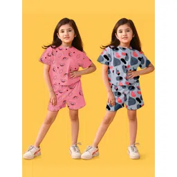 LITBABY Girls Printed Nightdress-picture-30