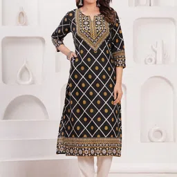 Sarai Women Geometric Printed Kurta-picture-36