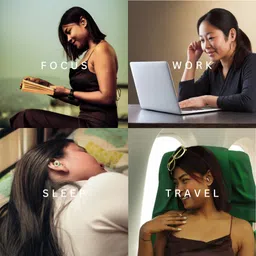 leap to trip HUSH Ear Plugs -Noise & Pressure Reduction for Travel, Sleep and Focus Ear Plug image 3