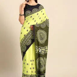 BUTA BUTI Floral Pure Cotton Saree-picture-34