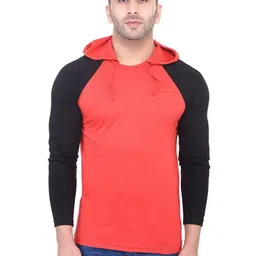 BI FASHION Men Colourblocked High Neck T-shirt-image-63
