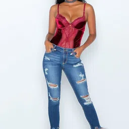 The Roadster Lifestyle Co Women Cotton Skinny-Fit Jeans-image-45