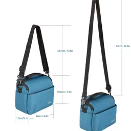 Dulepro S22 DSLR SLING BAG SUITABLE FOR DSLR LENS AND FLASH WITH RAIN COVER Camera Bag image 5