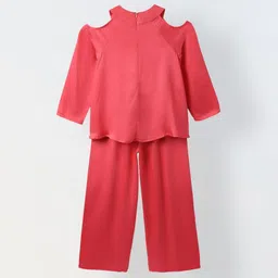 SPUNKIES Girls Regular Beads and Stones Top with Palazzos image 2