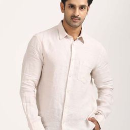 Indian Terrain Classic Slim Fit Spread Collar Shirt-picture-48