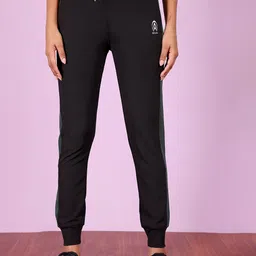 Zicada Women Colourblocked Skinny Fit Joggers Trousers-image-50