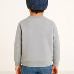 Moda Rapido Unisex Kids Printed Sweatshirt image 2