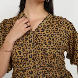 asami Casual Regular Sleeves Solid Women Yellow Top image 5