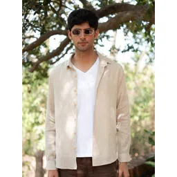 Creatures of Habit Men Classic Opaque Casual Shirt-picture-14