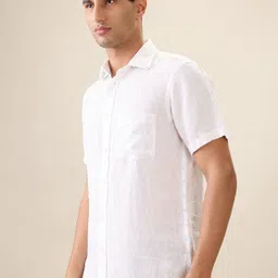 ColorPlus Men Polka Dots Printed Spread Collar Casual Regular Fit Shirt image 3