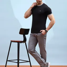 Cloak & Decker Men Monochrome Pockets T-shirt image 4