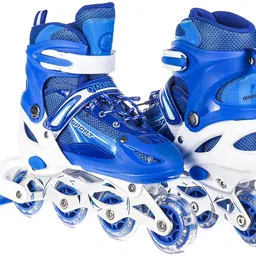 arthasya Adjustable Inline Skates Skating Shoes for Boys Kids Shoe Skates - Size M UK image 3