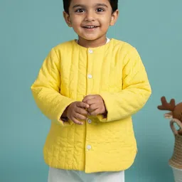 Keebee Unisex Kids Floral Organic Cotton Lightweight Quilted Jacket-picture-43