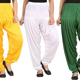 just try fashion Solid Viscose Women Harem Pants-picture-26