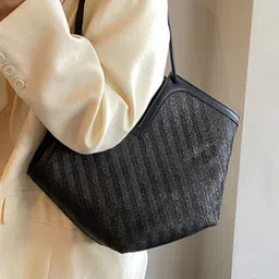 KPOP Textured Structured Tote Bag image 2