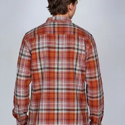 Wrangler Men Opaque Checked Casual Shirt image 4