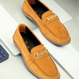 PSSHOES Men Suede Loafers-image-17