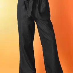 Tripursundari Fashion Women Relaxed Pleated Trousers-image-88