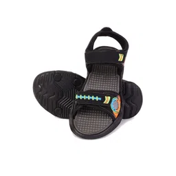 DRACKFOOT Boys Grey Synthetic Slip-On Comfort Sandals-picture-16