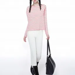 StyleCast Women Striped Long Sleeves Top-image-43