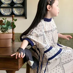 LULU & SKY Print A-Line Dress image 3