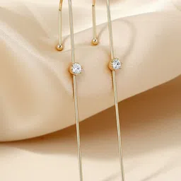 DressBerry Contemporary Ear Cuff Earrings-picture-18